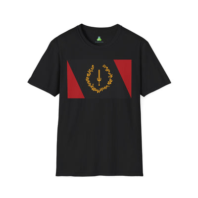 SOULAAN Black American Heritage Flag T-shirt - The Garden and the Sea