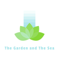 The Garden and The Sea logo featuring green leaves and blue lettering, representing an online store for Foundational Black American heritage merchandise.